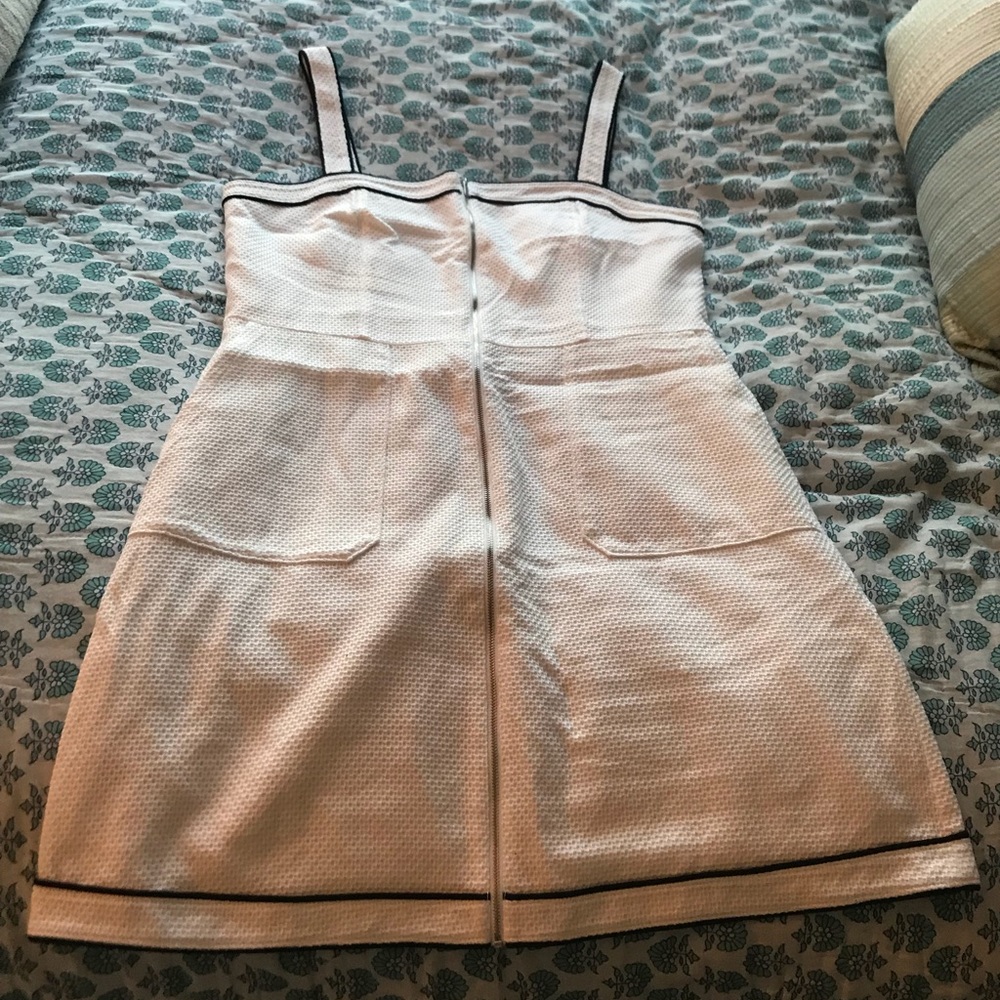 Ann Taylor full-zip summer knit dress